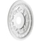 Ekena Millwork Baltimore PVC Medallion (Canopies up to 7 3/4"), 19"OD x 3 1/2"ID x 1"P, Metallic Dark Copper CMP19BACDC - alternate 2